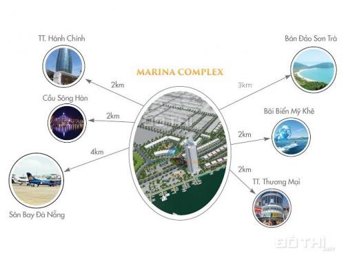 Bán nhà mặt phố tại dự án Marina Complex, Sơn Trà, Đà Nẵng diện tích 144m2 giá 10.2 tỷ