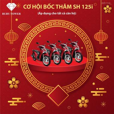 Bán căn hộ chung cư Ruby 65m2. Chỉ 220 triệu nhận nhà ở ngay, trả góp ưu đãi 0%