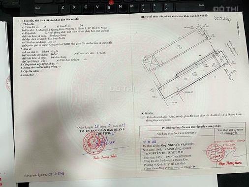 Bán nhà mặt tiền 34 Lê Quang Kim, P9, Q8, 4,3 x 25m, SHR gần Cầu Nguyễn Tri Phương 11,5 tỷ