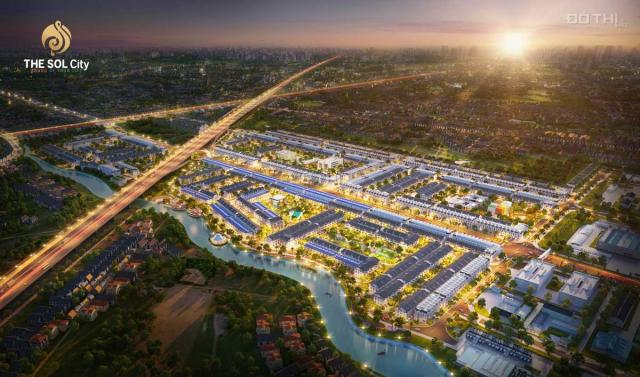 Bán đất nền dự án tại Dự án The Sol City, Cần Giuộc, Long An diện tích 100m2, giá 22 triệu/m2