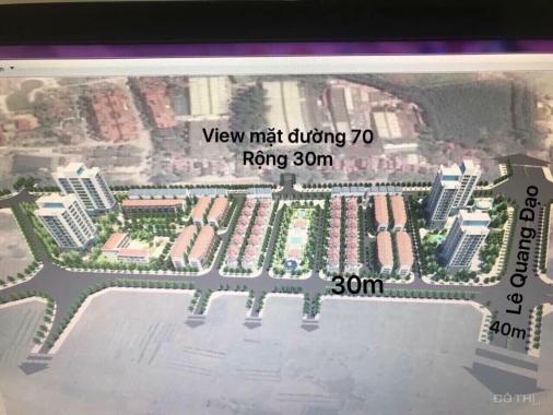 Bán biệt thự liền kề mặt đường 70 và Lê Quang Đạo DT 96m2, mặt tiền 8m, trực tiếp CĐT, 120tr/m2