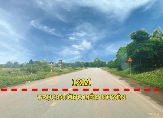 Đầu tư siêu lời cùng lô 134m2 cạnh TĐC Tân Xã, cách đường liên huyện Thạch Thất rộng 12m đúng 100m