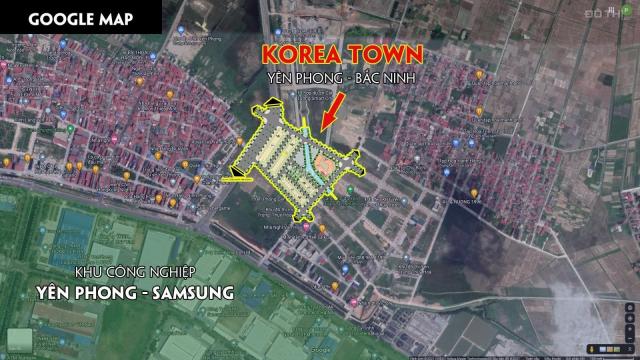 Cần bán shophouse TM Korea Town cạnh KCN Samsung Yên Phong- Bắc Ninh chiết khấu cao LH 094158661