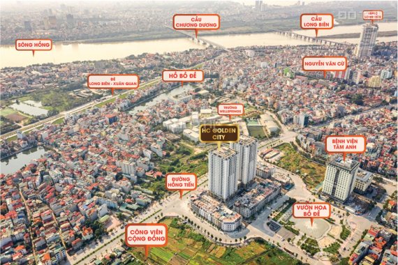 Mua nhà ở ngay - HC Golden City Long Biên - Vay 0% LS 12th + Quà tặng 100tr - CK tới 4%!