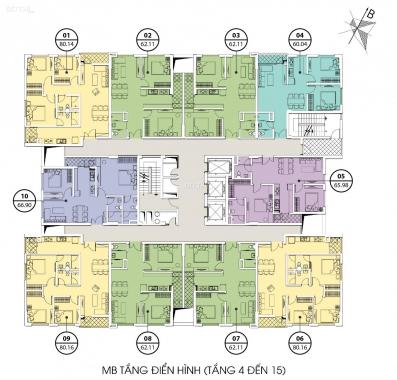 Bán căn góc 3PN tầng đẹp full đồ, Valencia Garden, giá 2,05 tỷ bao phí sang tên sổ