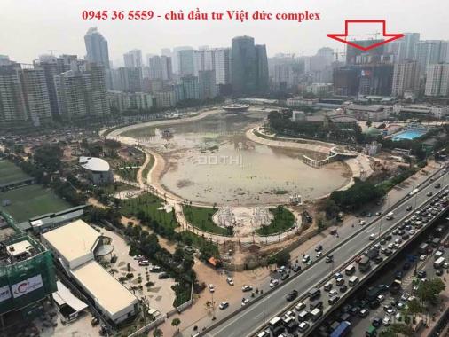 Cần cho thuê gấp CH 3PN, căn góc không view nghĩa trang dự án Việt Đức Complex, thuê ở hoặc làm vp