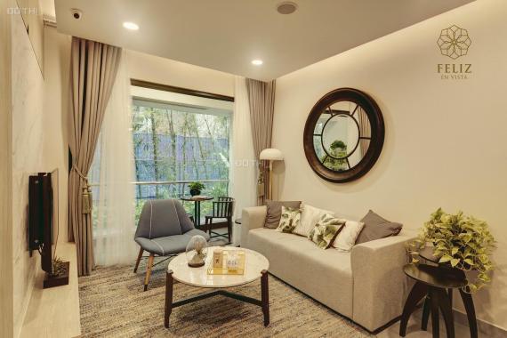 Bán căn hộ Feliz En Vista, Quận 2, diện tích 55m2, nội thất cơ bản, giá chỉ từ 3,4 tỷ