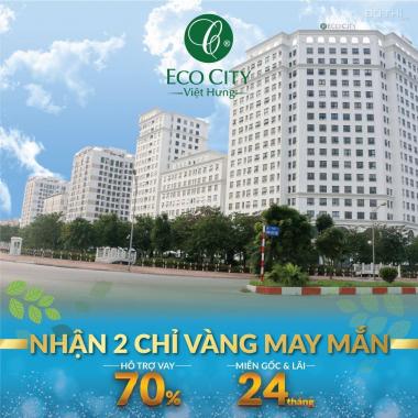 Trực tiếp CĐT Eco City Việt Hưng: Chỉ 600tr nhận nhà ở ngay, vay 0% LS 2 năm, tặng 2 chỉ vàng