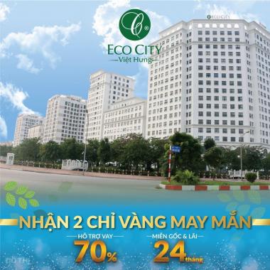 Bán căn hộ dự án Eco City Việt Hưng bàn giao nội thất miễn lãi 2 năm, giá 1,8 tỷ, 09345 989 36