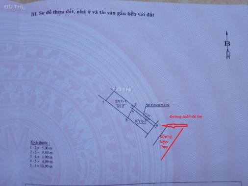 Bán nhà mặt phố tại đường Ngọc Thụy, Phường Ngọc Thụy, Long Biên, Hà Nội diện tích 102m2 giá 7.5 tỷ