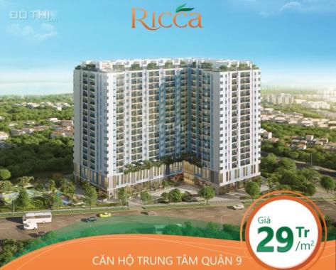 Chính chủ bán nhanh căn hộ Ricca Gò Cát, Q9, TPHCM 0907782122, 1,95 tỷ bao hết