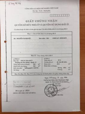 Bán nhà riêng Quận 12 - Gần Cầu An Lộc