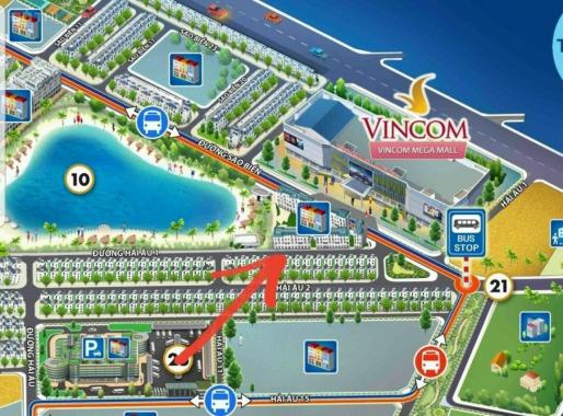 Mở bán shop TMDV Hải Âu 1 đối diện Vincom, ngay cổng biển nước mặn giá CĐT, ko chênh. 0911 781 333