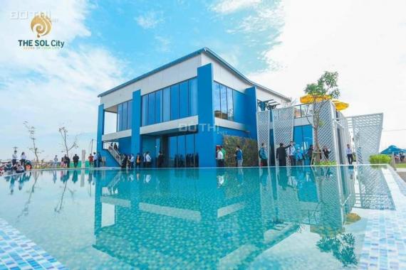 Bán đất nền DA The Sol City chợ Hưng Long, chính chủ giá rẻ, sổ hồng riêng, chỉ 28tr/m2