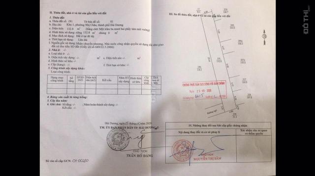 Bán nhà phố Trương Hán Siêu, p. Nhị Châu, 132.8m2, mt 4m, 2 tầng, gara, 1.38 tỷ