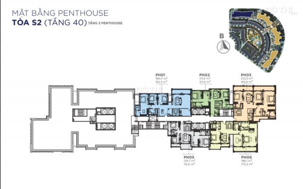 Mở bán 17 căn hộ penthouse cao cấp Sunshine City view sông hồng, sân golf Ciputra, CK 8%. HTLS 18T