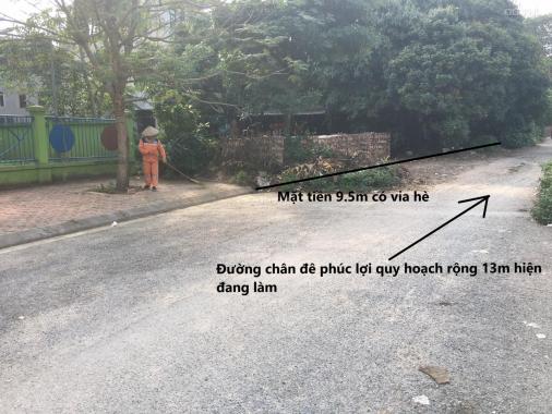 Đất Phúc Lợi 228m2 đường ô tô tránh, vỉa hè. Cạnh trường mầm non Phúc Lợi 55tr/m2