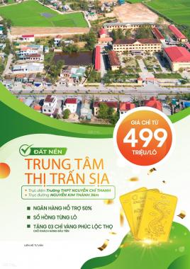 Sở hữu lô đất nền giá chỉ từ 5tr/m2 ngay trung tâm thành phố