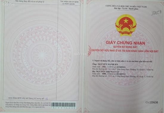 Bán căn hộ tại khu B Bông Sao, phường 5, quận 8, TP. Hồ Chí Minh