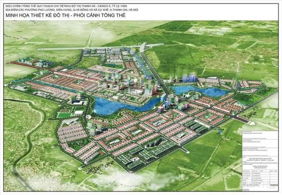 Bán đất nền dự án Thanh Hà Cienco 5 quận Hà Đông