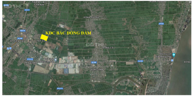 Đất đấu giá khu dân cư Bắc Đồng Đầm, Tiền Hải, Thái Bình