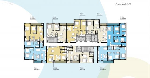 Cần bán căn hộ 2 ngủ, view hồ Tây, diện tích 79m2 tại Kosmo Tây Hồ, nguyên bản CĐT, giá bán 4 tỷ