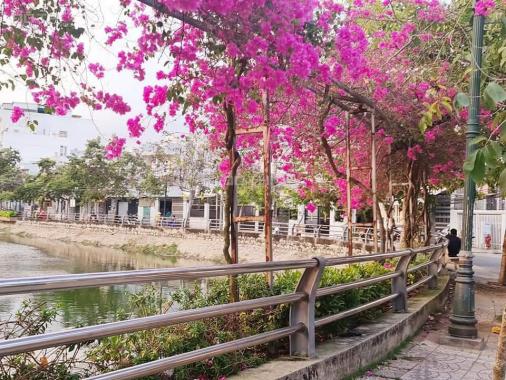 Bán nhà góc 3 mặt tiền Mạc Thiên Tích, thông ra bờ kè Tầm Vu, sát chợ Xuân Khánh
