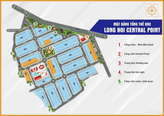 Đất nền dự án Long Hội Central Point mặt tiền Lý Thái Tổ, Nhơn Trạch, Lh 0911 604 994