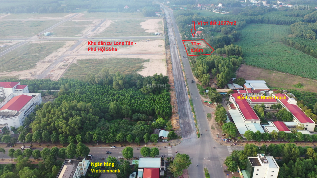 Đất lớn tuyệt đẹp vị trí trung tâm huyện Nhơn Trạch mặt tiền 30m