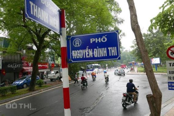 Cần bán mặt phố Nguyễn Đình Thi 101m2, MT 6.6m, giá 45 tỷ