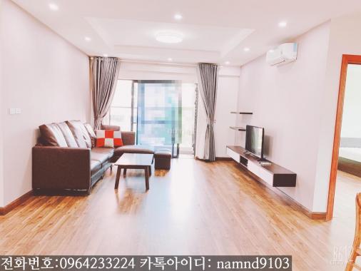 140m2, căn 3PN, 2WC, full nội thất cho thuê với giá 14tr ở chung cư Goldmark City