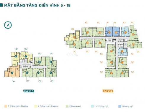 Đa dạng hàng sang nhượng D'Lusso Q2, 1pn - 3pn, giá gốc đợt 1 đã ck 2%. Chỉ 49 triệu/m2 (VAT)