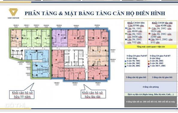 Bán căn chung cư cao cấp 1PN, 58m2 tại 67 Trần Phú (8B Lê Trực) Discovery Complex giá 3 tỷ