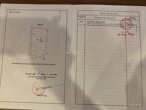 Cần bán gấp đất vị trí đắc địa, 13m mặt tiền, mặt hồ Phương Mai, 3 mặt đường