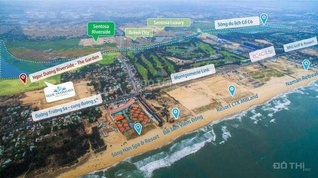 Bán đất nền dự án tại dự án Ngọc Dương Riverside, Điện Bàn, Quảng Nam diện tích 100m2
