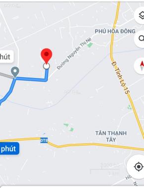 Bán miếng đất 2 mặt tiền Xã Phú Hòa Đông, Củ Chi, Hồ Chí Minh diện tích 155m2 giá 1.9 tỷ