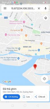 Bán đất 2 mặt tiền Phường Cẩm Nam, Hội An, Quảng Nam diện tích 125.3m2 giá 3.65 tỷ