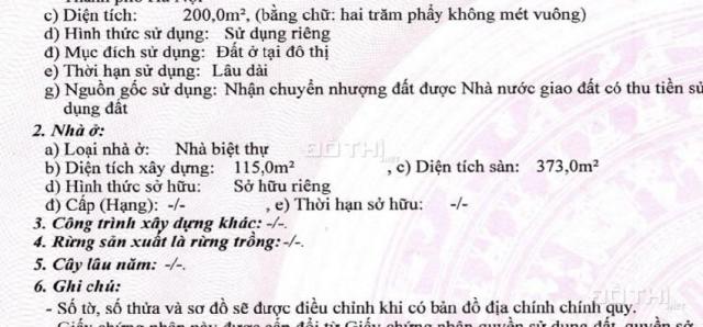 Bán biệt thự Văn Phú giá đất 66 tr/m2 vị trí trung tâm - Sổ đỏ chính chủ