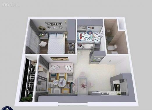Bán căn hộ chung cư tại đường Đại Lộ Thăng Long, Phường Đại Mỗ, Nam Từ Liêm, Hà Nội DT 43m2