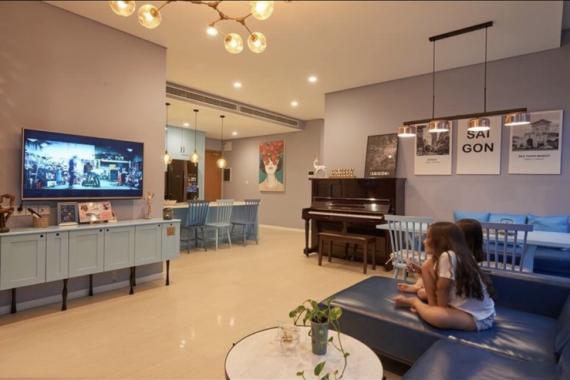 Căn hộ Đảo Kim Cương với 3 phòng ngủ, 2 phòng tắm với diện tích 117.48 m2