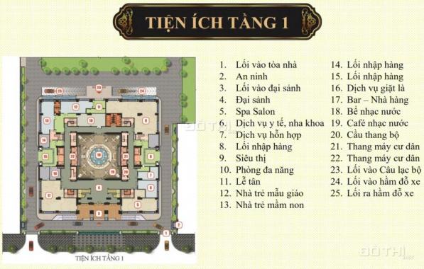 Mở bán tòa nhà thế kỉ D'. Palais Louis số 06 Nguyễn Văn Huyên giá chỉ từ 75 triệu/m2 thô