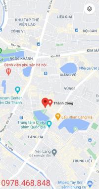 Nhà mới Thành Công (Ba Đình) - Lô góc gần phố diện tích rộng (cam kết chuẩn thông tin và hình ảnh)