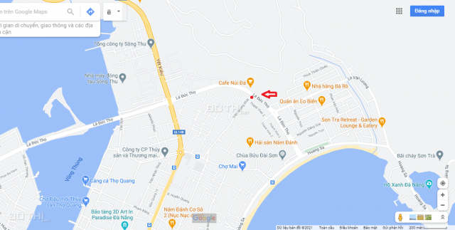 Bán đất 2MT đường Lê Đức Thọ và Trần Quang Khải, Sơn Trà, Đà Nẵng