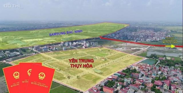 Cần bán lô đất LK3 khu 1 dự án Yên Trung Thụy Hoà, sát KCN, gần công viên, khu Susan, Cát Tường