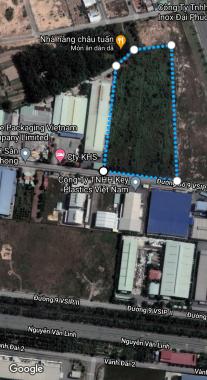 Bán hơn 2 ha 8 đất Phường Hòa Phú trong khu công nghiệp Vsip 2 MT đường dân chủ ngang 113x265m