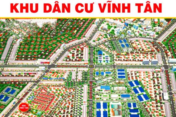 Bên em còn duy nhất một lô góc tại dự án cực 'Hot' khu nhà ở Vĩnh Tân, giá 950 tr/nền