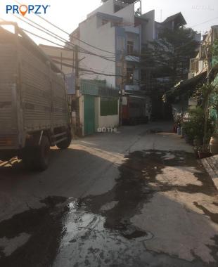 Đất nền hẻm xe tải 6m có lề, gần mặt tiền đường, 4.5x20m nở hậu hơn 5m, phường Tân Thuận Tây, Q7