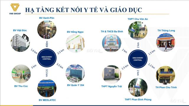 Bán căn hộ CH01 dự án Discovery Central Trần Phú diện tích 157.8m2 giá chỉ 10 tỷ. LH 0974602525