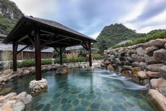 Căn góc hướng Đông Nam cực hiếm - biệt thự Onsen Quang Hanh bể tắm riêng - 0961083886