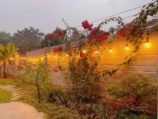Bán nhà vườn 500 m2 nhỏ xinh tại Đồng Mô, Ba Vì, sẵn nhà khuôn viên đẹp lung linh. LH 096 234 9368